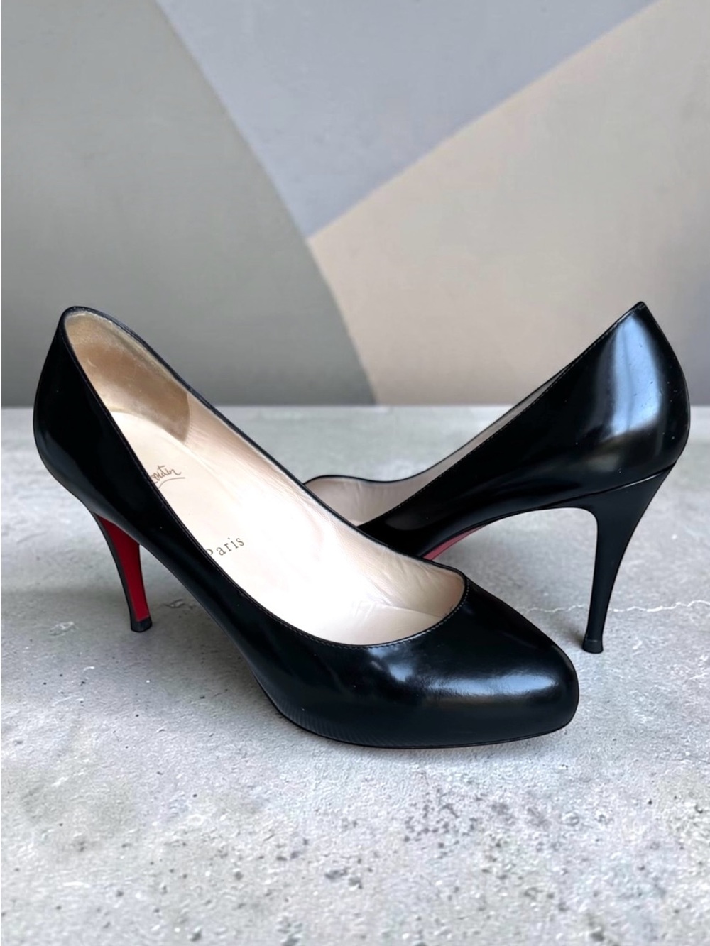 Christian Louboutin Platform Pumps Black